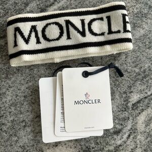 Moncler Logo Wool Winter Headband